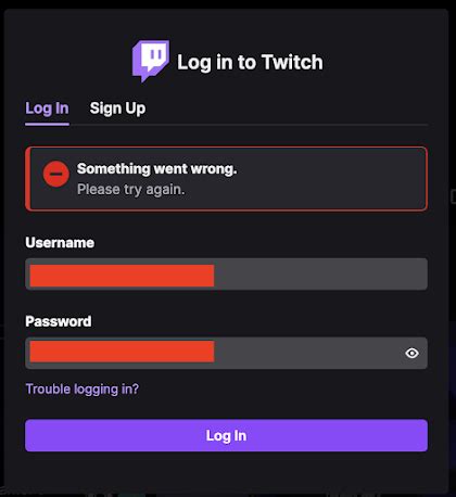 Continue Shopping. . Twitch login something went wrong